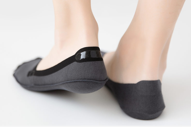 襪子后腳跟涂布硅膠防滑 襪子后腳跟涂布硅膠防滑