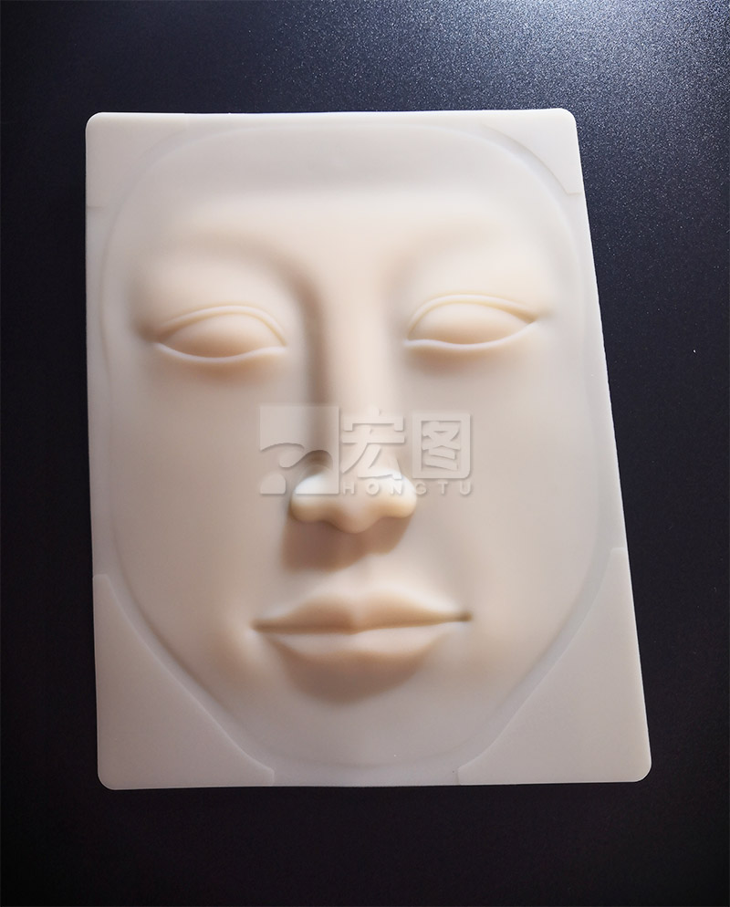 紋繡醫美練習皮-仿真人體面部 紋繡醫美練習皮-仿真人體面部